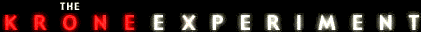 The Krone Experiment logo